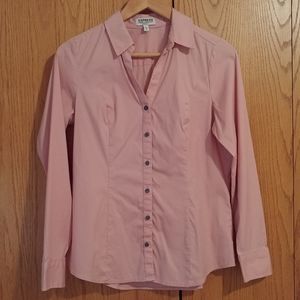 Light Pink Express Ultimate Essential Shirt M